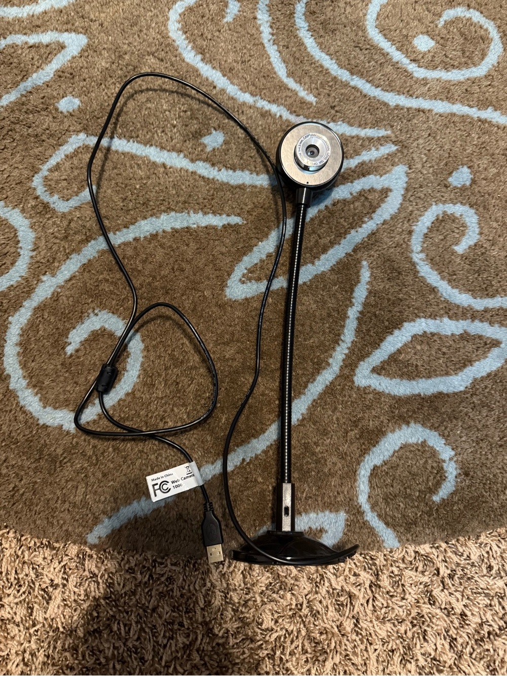 USB Portable Gooseneck Webcam